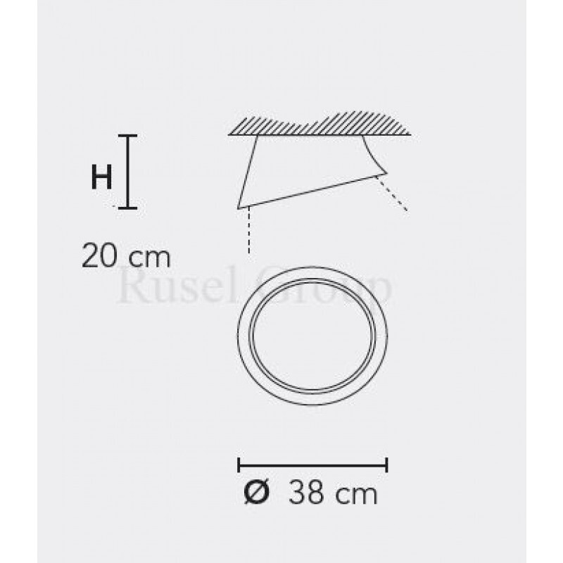 Потолочный светильник Masiero MABELL PL