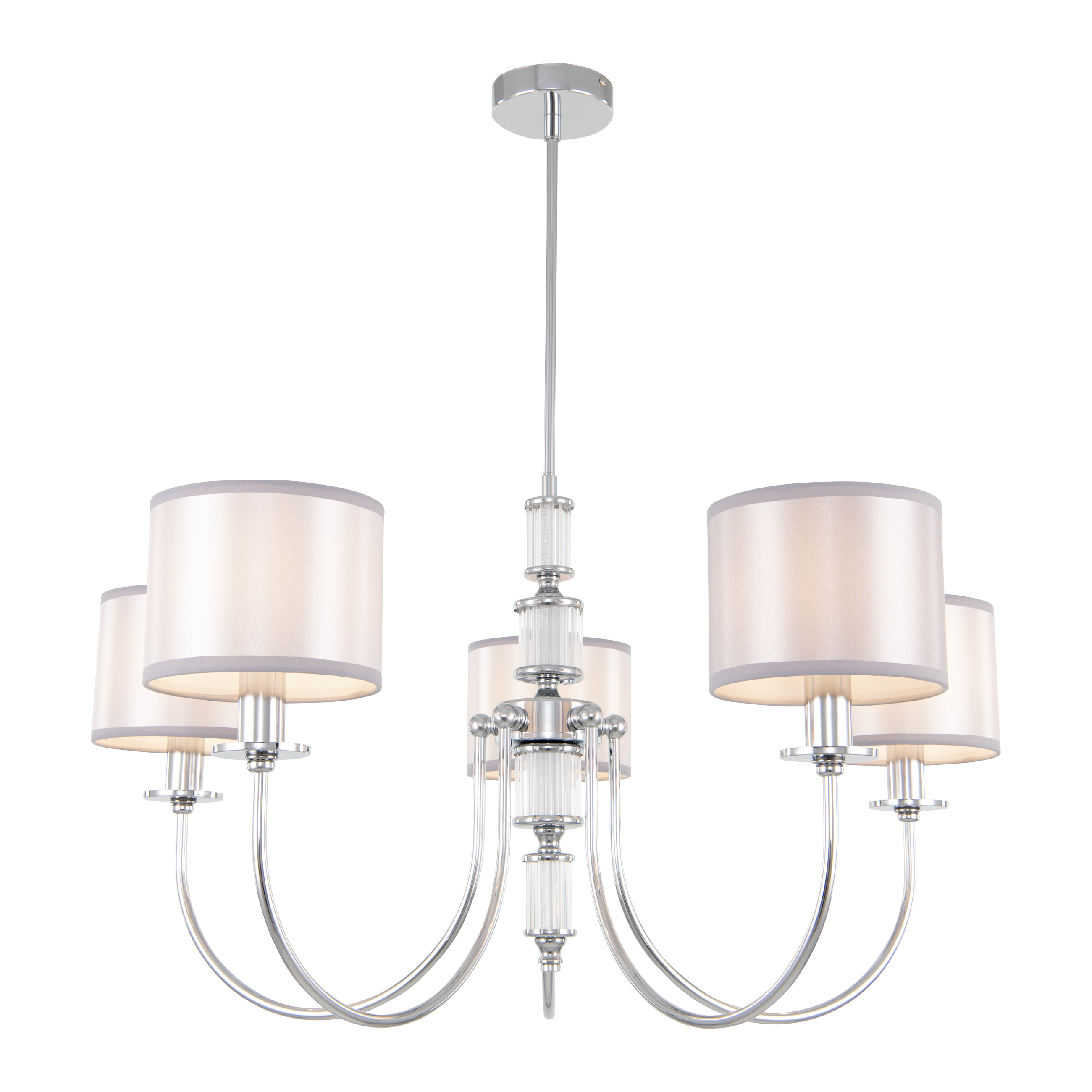 Люстра с плафонами 348401/5 CR Arte Milano