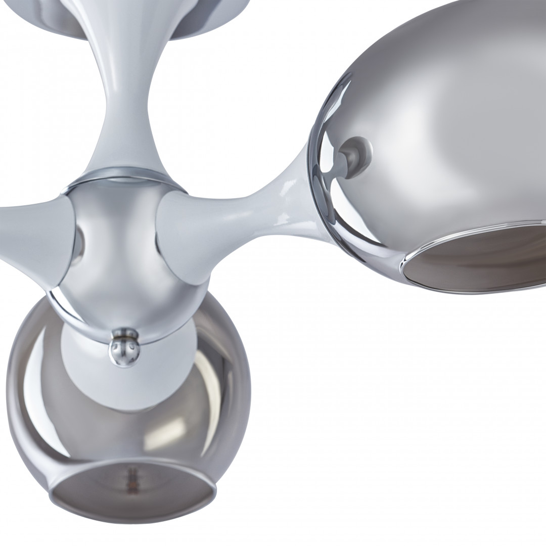 Люстра с плафонами 329408/3 CR+WH Arte Milano