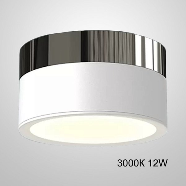 Точечный светильник FOG BRILL D11 White 3000К 12W by ImperiumLoft