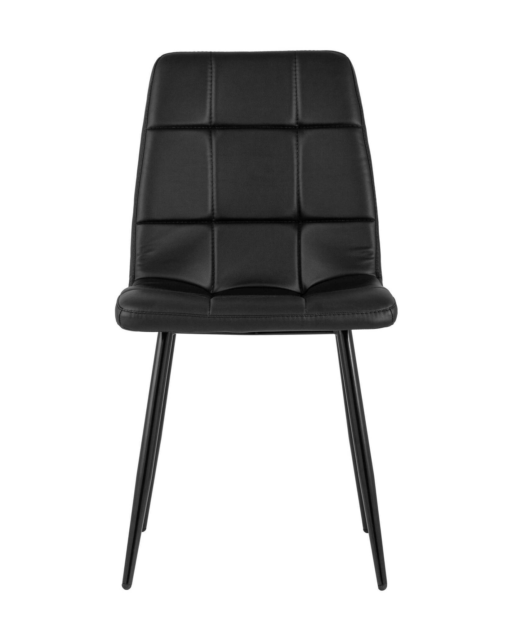 Стул Вольт экокожа черный Stool Group