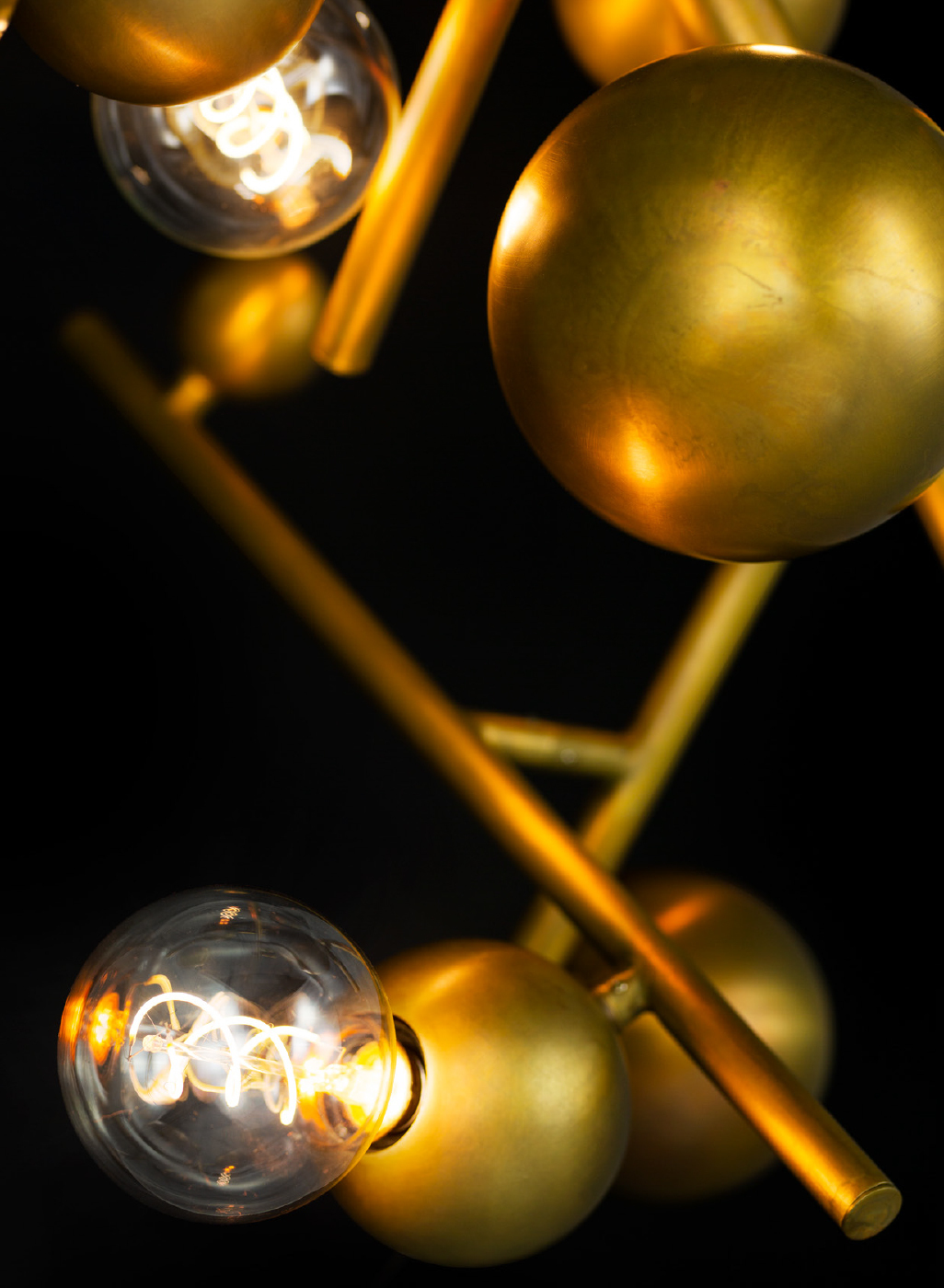 Люстра Brand Van Egmond Galaxy Round 80 Bur.Brass