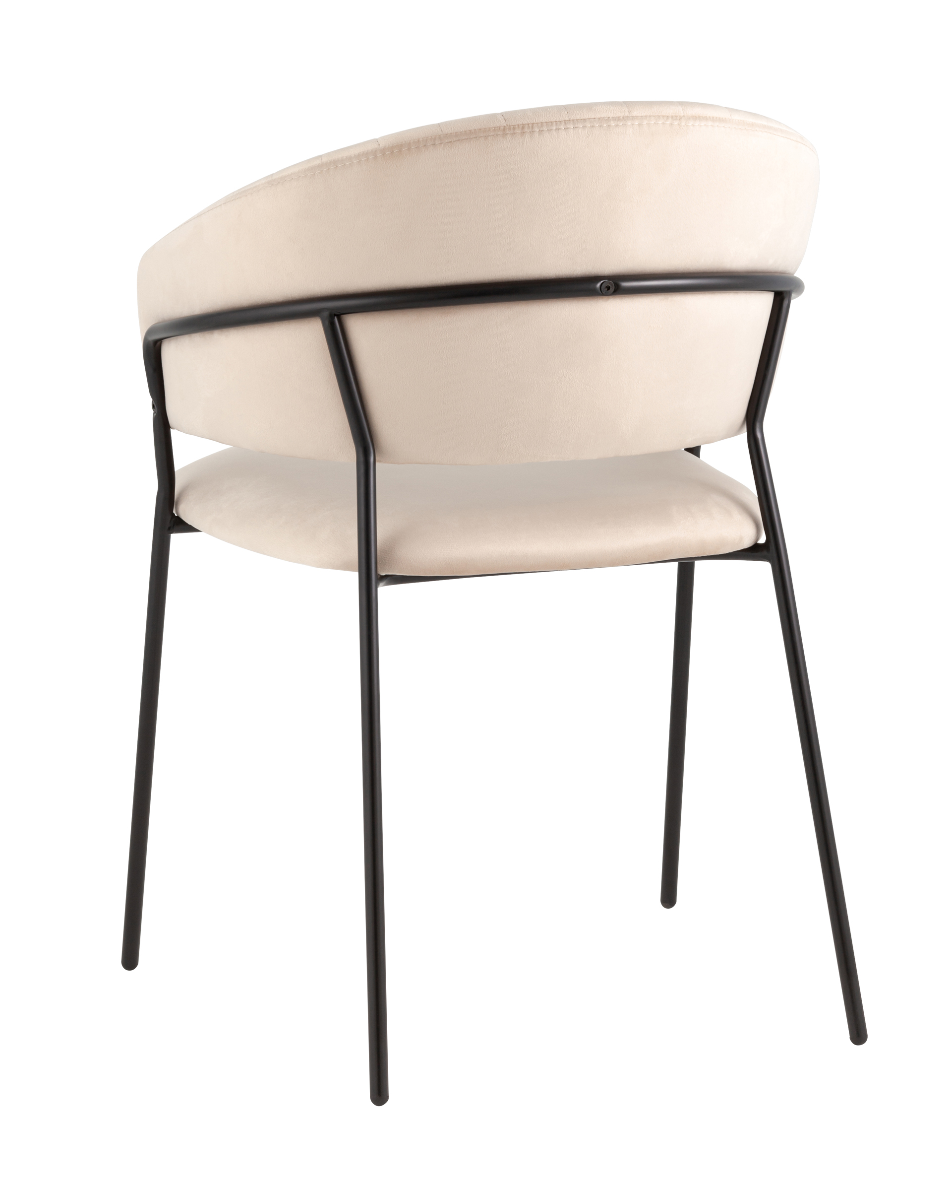 Стул Бруно велюр кремовый Stool Group