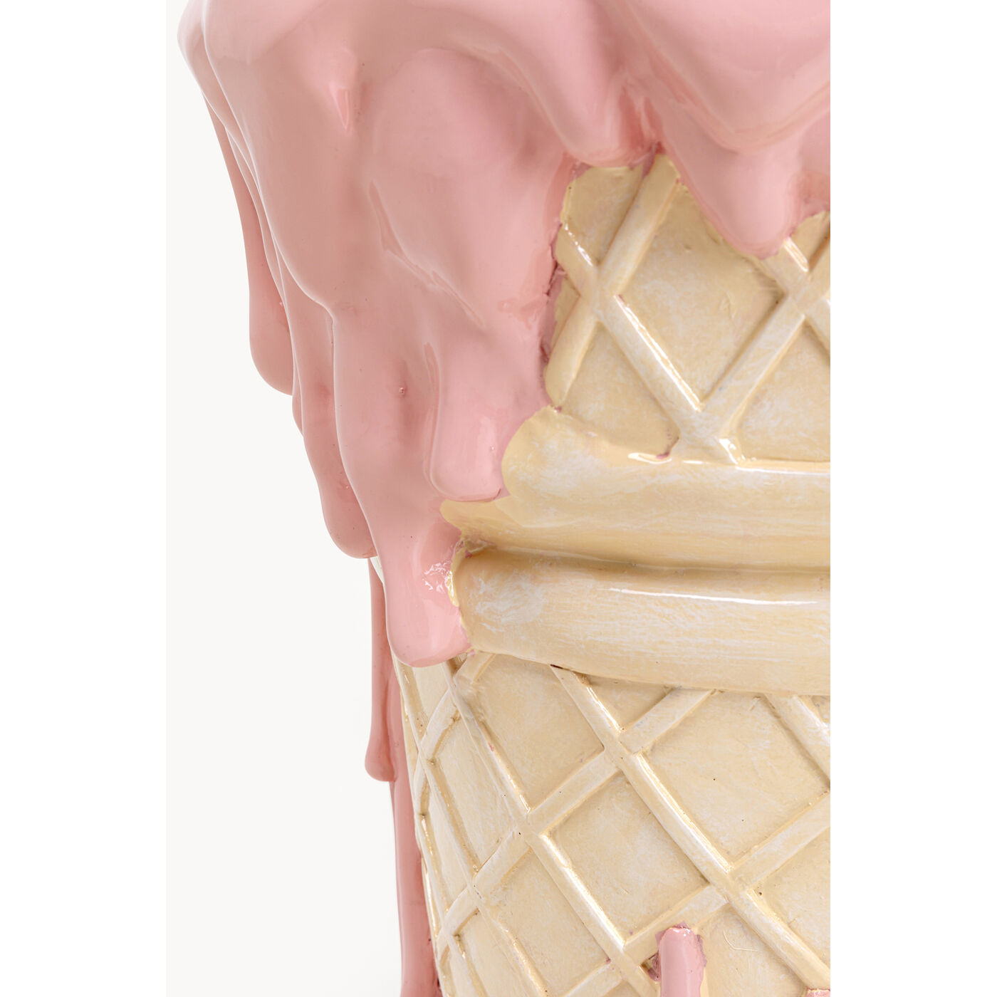 Пуф Ice Cream Pink Ø37cm KARE 71040