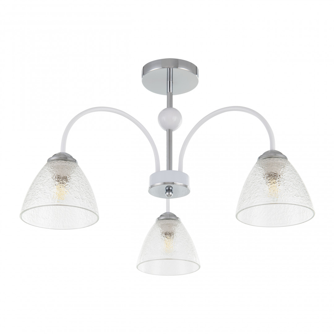 Люстра с плафонами 321410/3 CR+WH Arte Milano