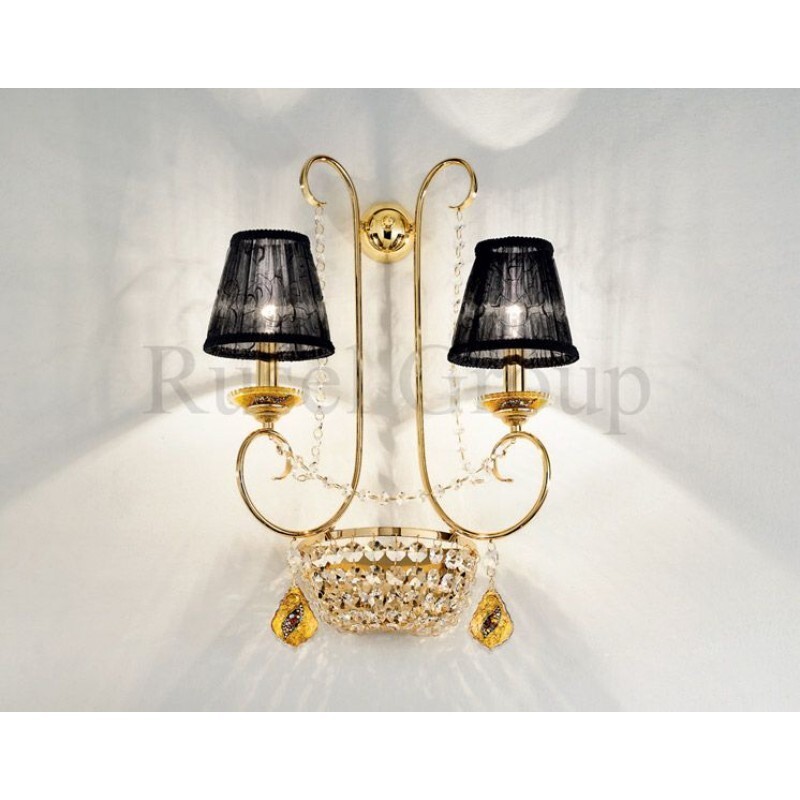 Настенный светильник Kolarz AMADEUS 0381.62.3.SpT.Ki.A