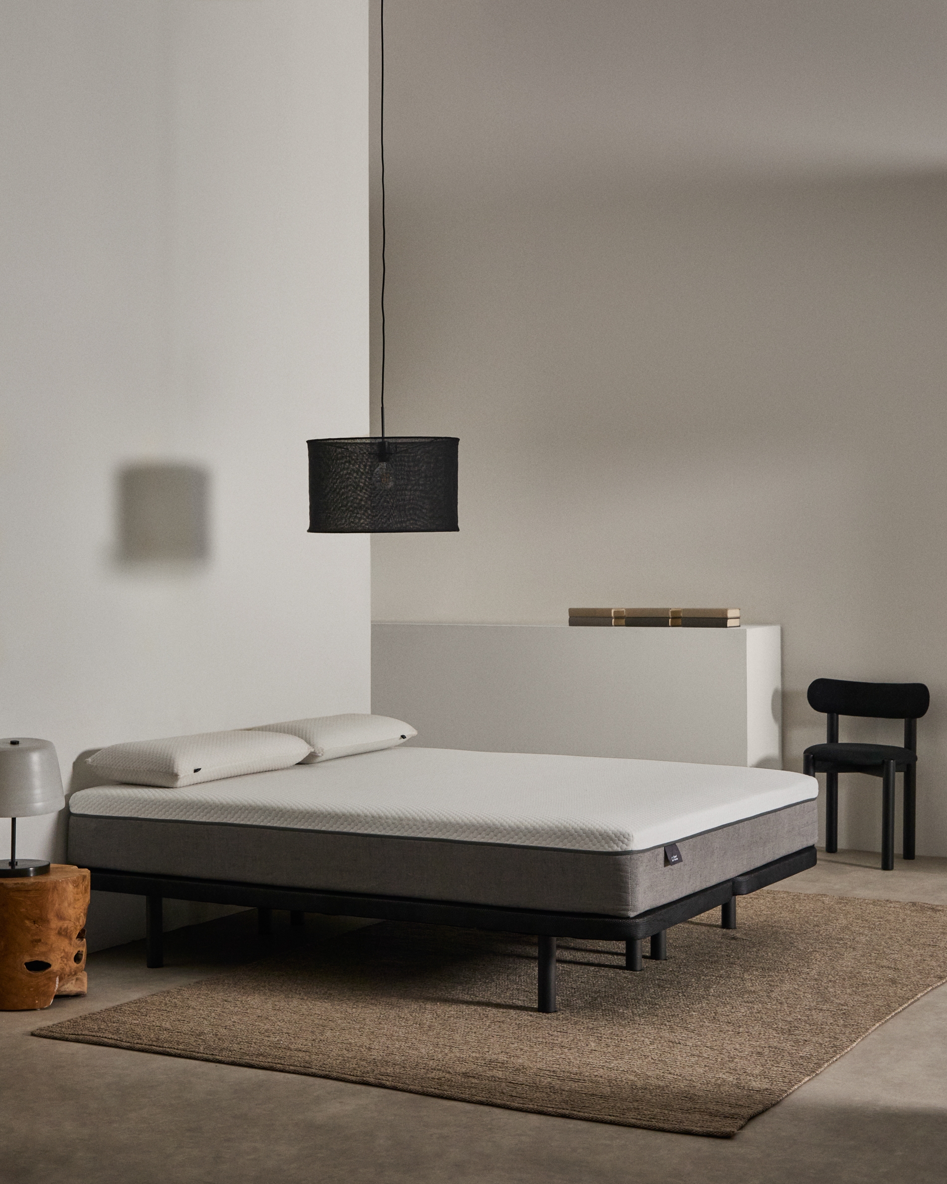 Основание для кровати Under 180x200 (2 u. 90x200) ткань 3D серый La Forma (ex Julia Grup)