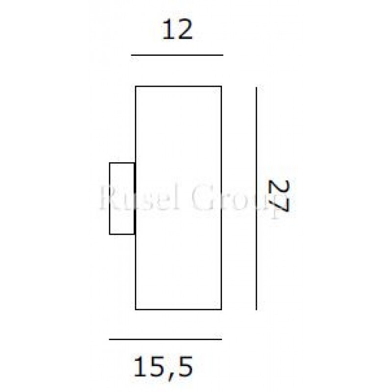 Настенный светильник de MAJO CARRE AP