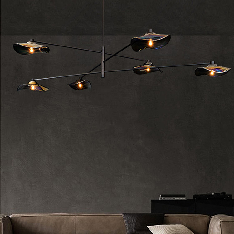 Потолочная люстра MILIAN CH L6 Brass Grey by ImperiumLoft