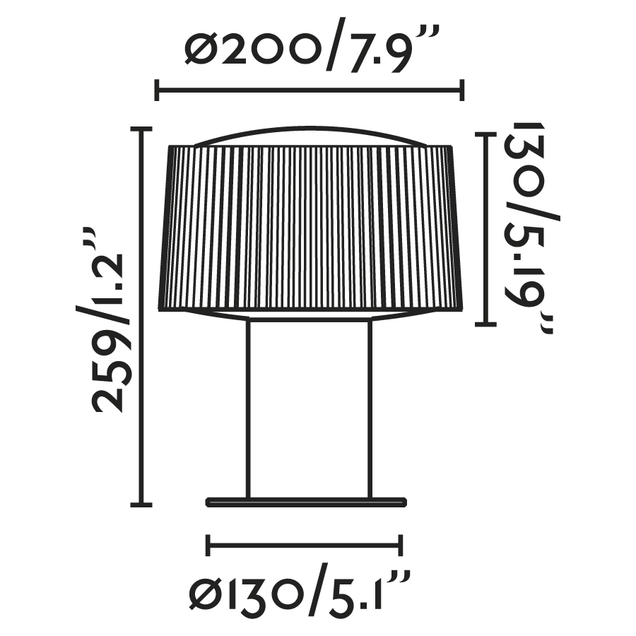 Напольный уличный светильник Muffin темно-серый 1XE27 MAX 15W Faro