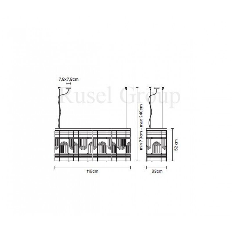 Подвесной светильник Fabbian Laminis F33 A03 00