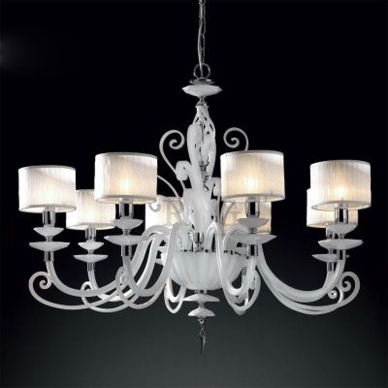 Люстра EUROLUCE ALICANTE WHITE L8