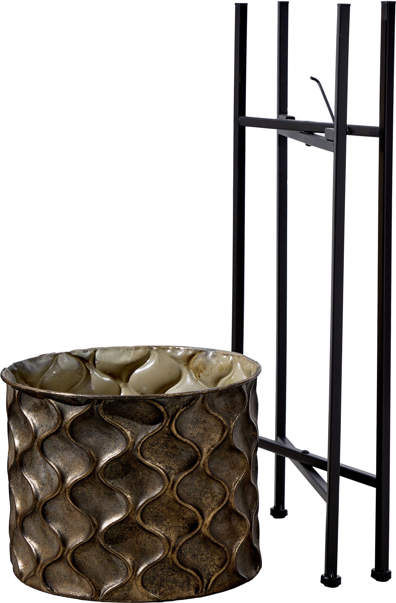 Кашпо напольные Конго на подставках, набор Glasar 57-462