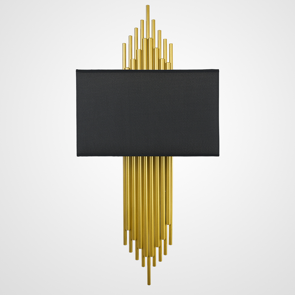 Бра Sohne Cg 90-0009 Fiore Black H75 W32 By Imperiumloft