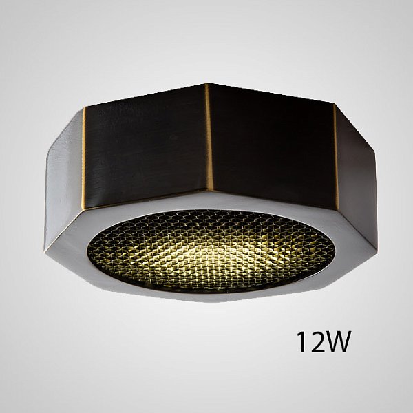 Точечный светильник MAUD D12 Black 12W by ImperiumLoft