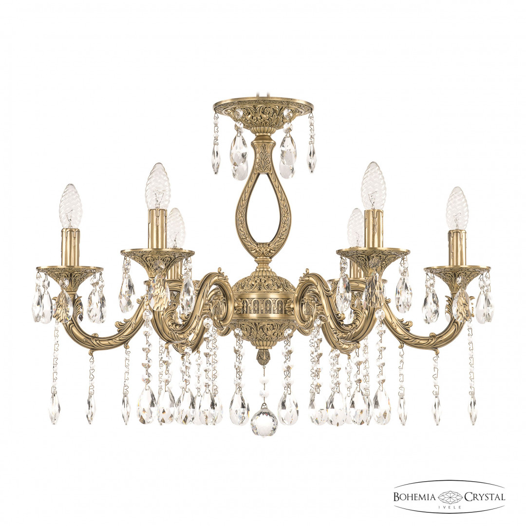 Люстра бронзовая с хрусталём 71301/6/210 A FP