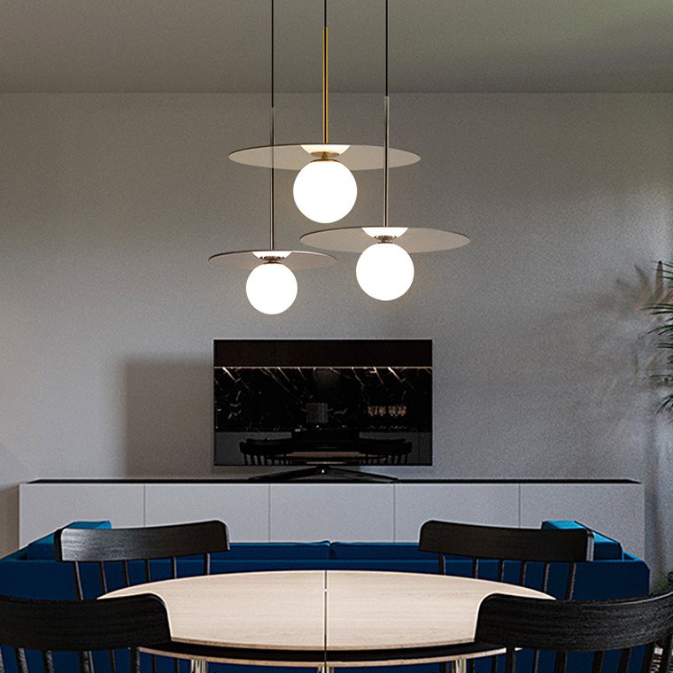 Подвесной светильник TAG S D25 Золото by ImperiumLoft