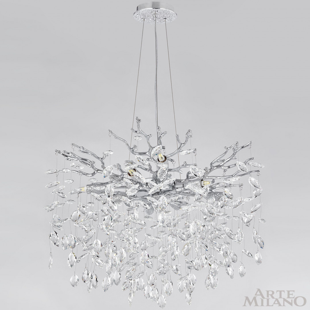 Люстра 239801/D600/8/B Cr Arte Milano