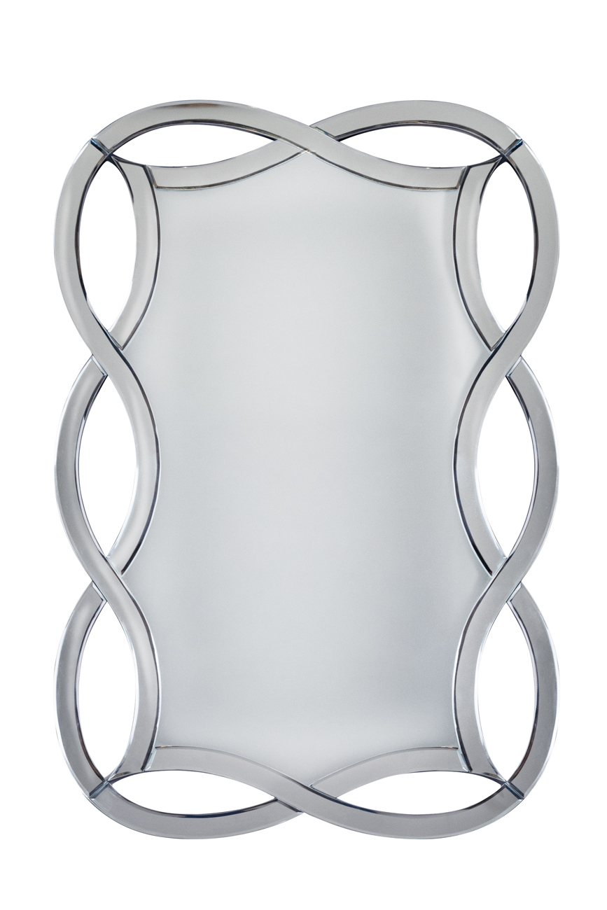 Зеркало декоративное в фигурной зеркальной раме Garda Decor 50SX-0925