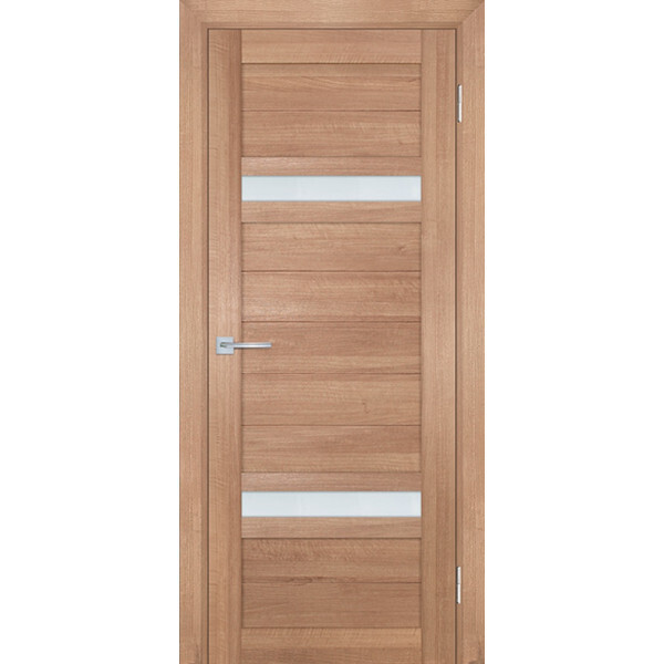 Межкомнатная дверь Graf ТЕХНО-705 белый сатинат Миндаль (1900 х 550)