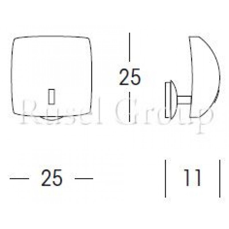Настенный светильник Linea Light Marina 2925