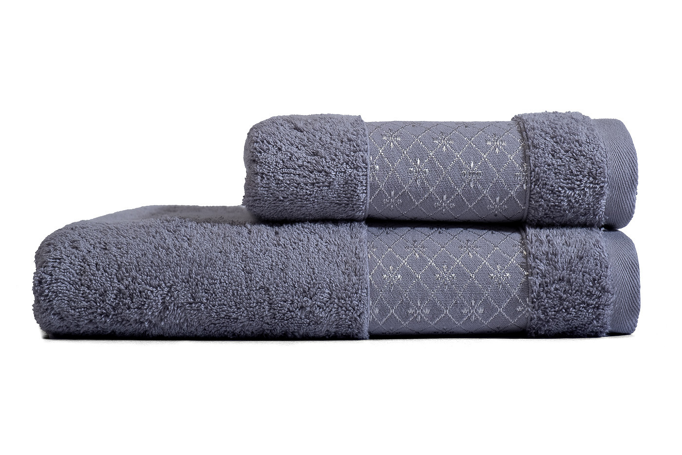 Полотенце "Венера" махровое 70*140 серое Garda Decor 105TD-CP7014050-POL SER