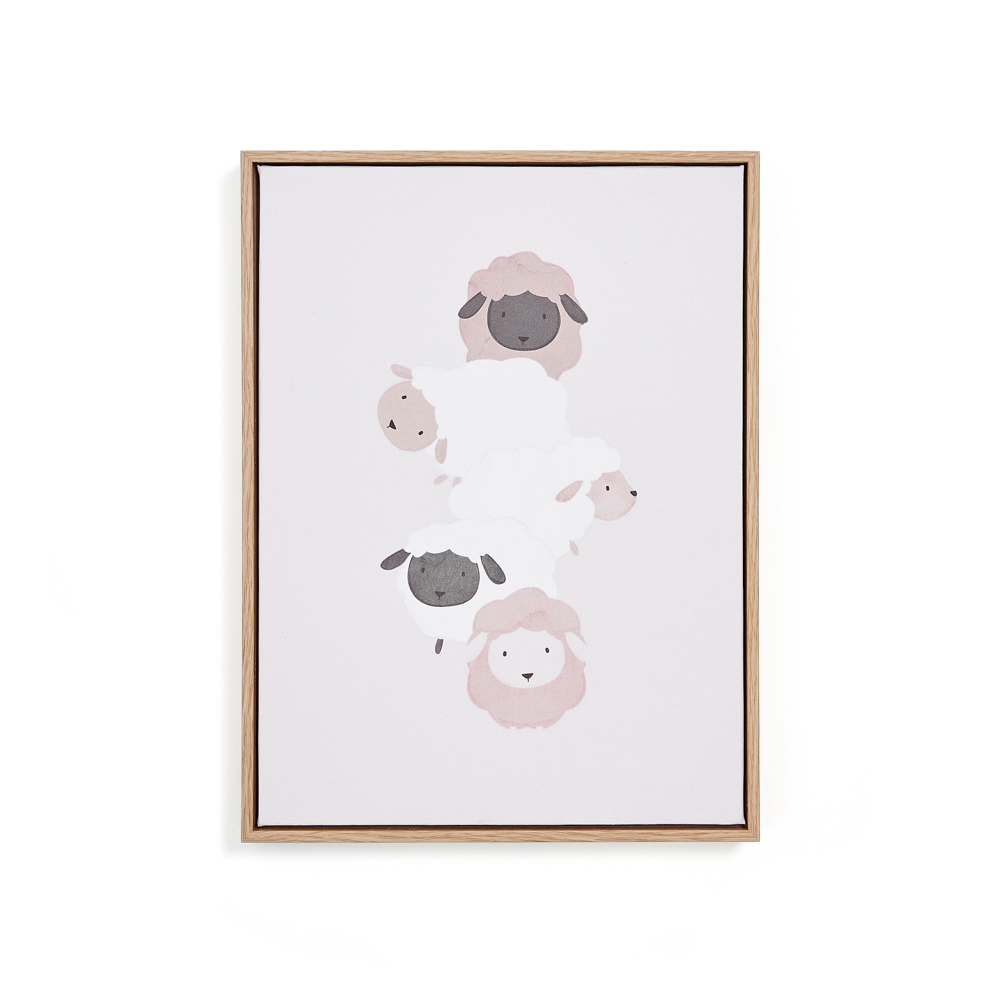 Картина Milu с бежево-белыми овцами, 40 х 30 см La Forma (ex Julia Grup)