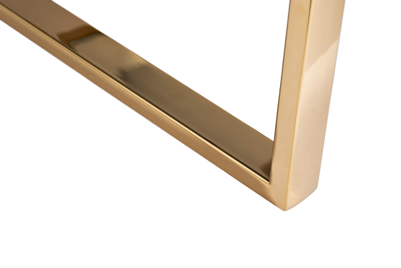 Стеллаж прозрачное стекло/золото Garda Decor 47ED-00401