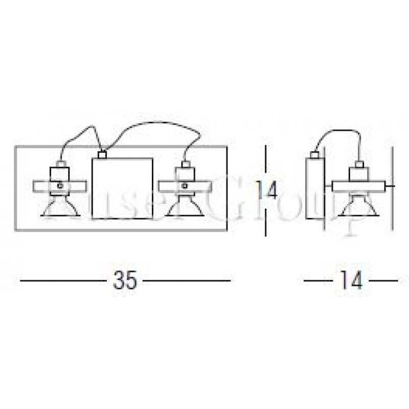 Настенный светильник Linea Light Orbis 4602