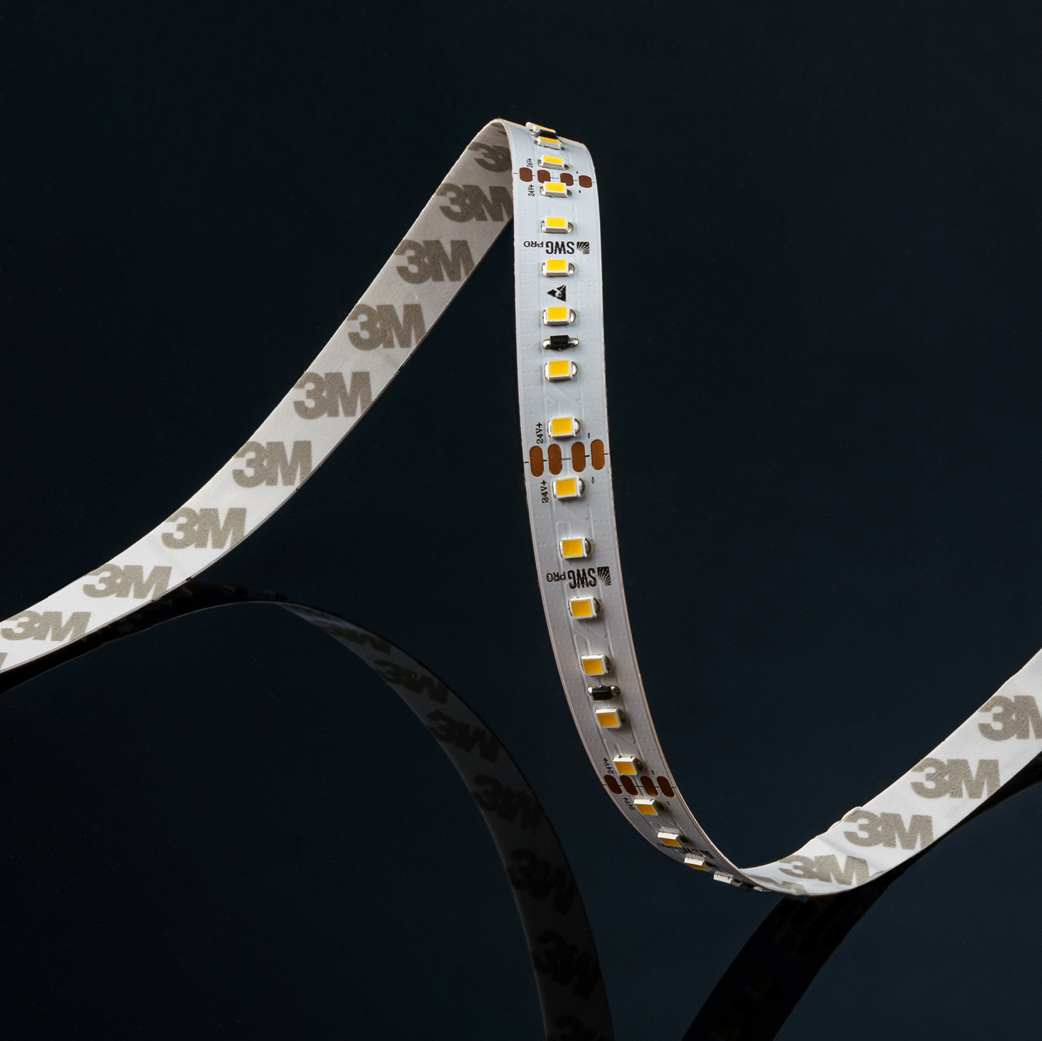 Лента светодиодная стабилизированная SWG SWG2P120-CC-24-9.6-WW