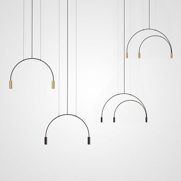 Подвесная люстра Volta Studio Bronze 3 by ImperiumLoft