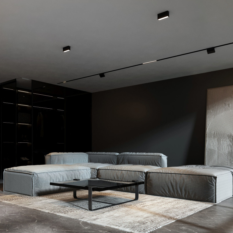 Накладной светильник Elektrostandard 25109/LED 10W 4000K черный