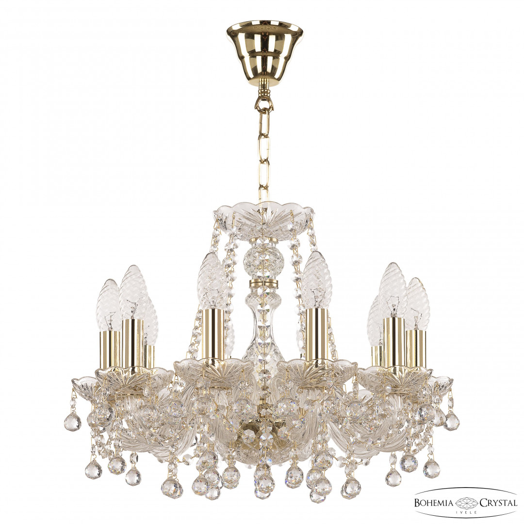 Люстра хрустальная 108/10/141 G Bohemia Ivele Crystal