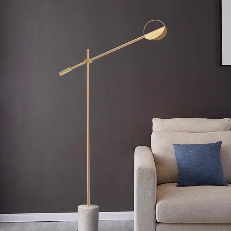Торшер BERGHILD BRASS by ImperiumLoft