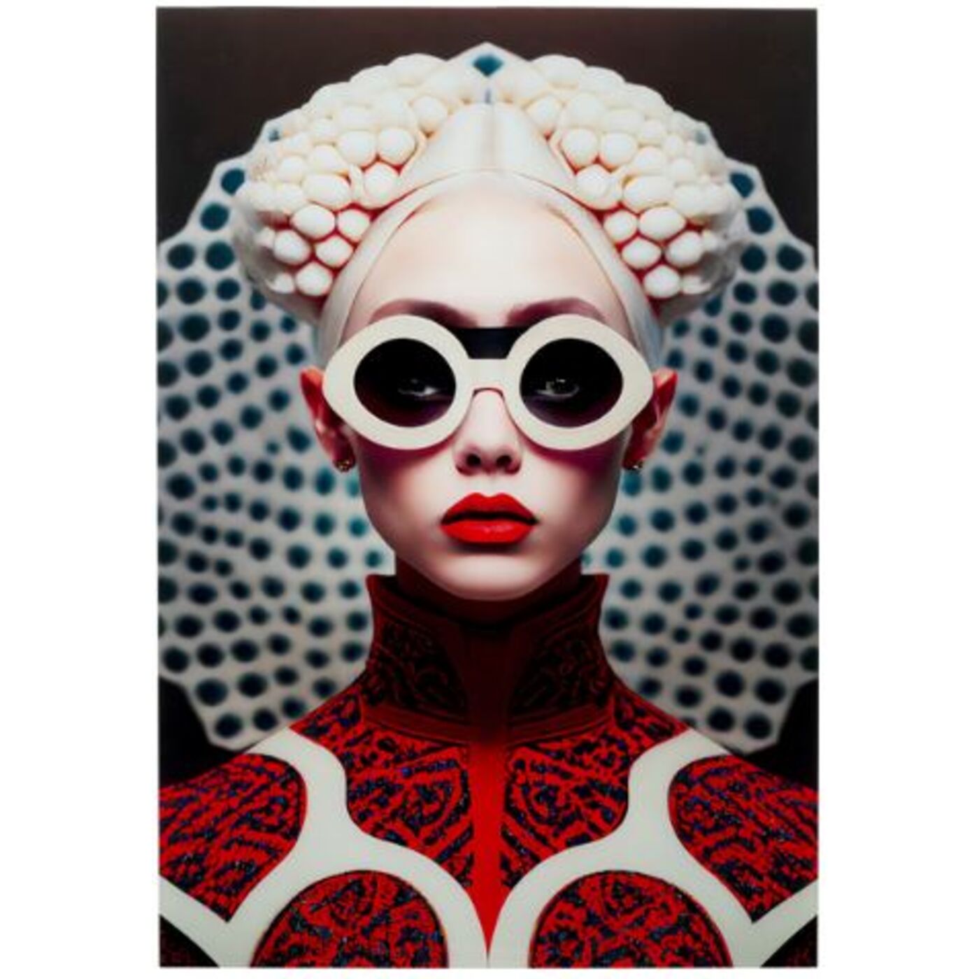 Картина стеклянная Muse Vibe 75x55cm KARE 57839