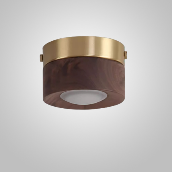 Точечный светильник WOODSPOT DARK Накладной by ImperiumLoft