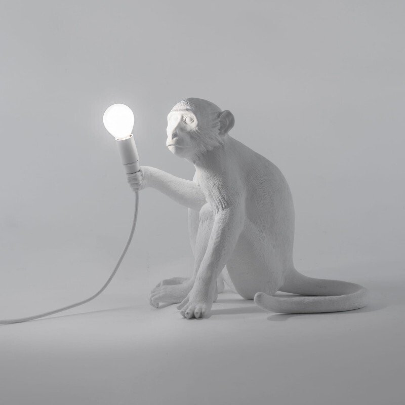 Настольная лампа Seletti Monkey Lamp Outdoor Sitting 14928