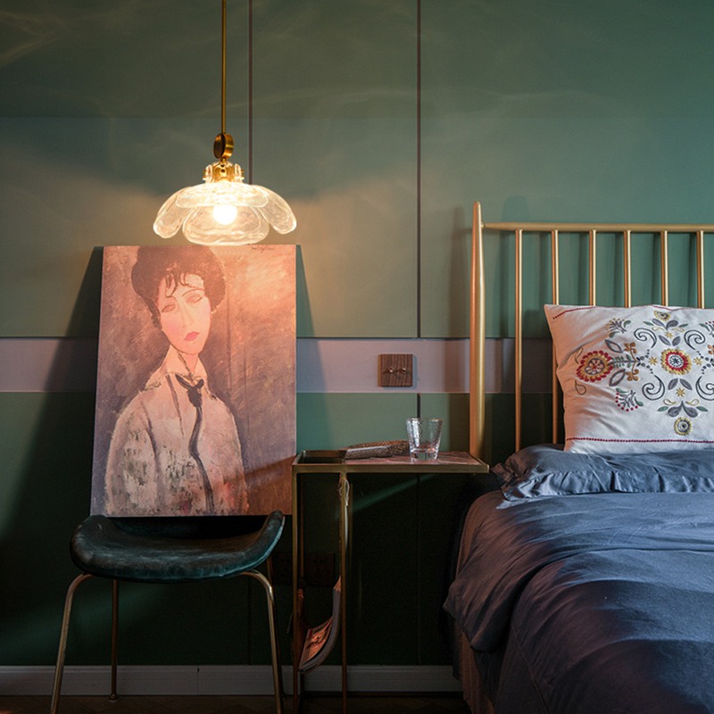 Подвесной светильник FLEUR C Зеленый by ImperiumLoft