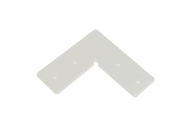 Соединитель для магнитного шинопровода Donolux L connector DLMX White
