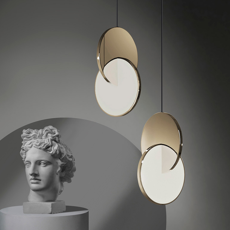 Подвесной светильник Delight Collection Eclipse gold