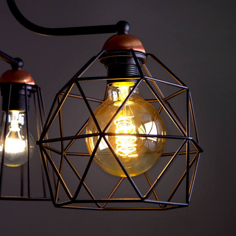 Светодиодная лампа Elektrostandard Classic FD 8W 3300K E27 (G95 спираль тонированный)