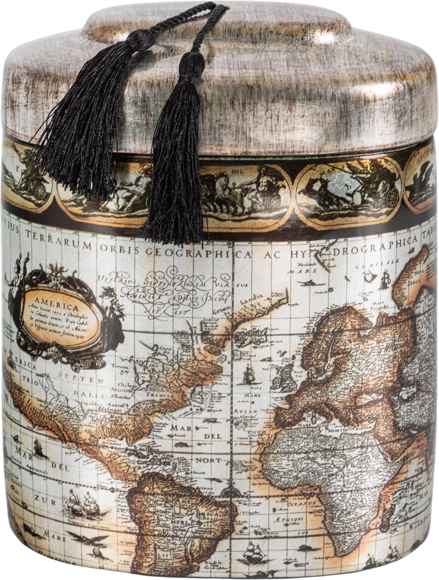 Банка декоративная Glasar 58-072