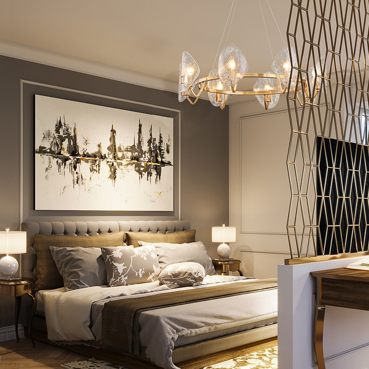 Подвесная кольцевая люстра ICICLES by ImperiumLoft