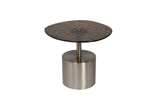 Столик журнальный с рельефным тонированным стеклом Garda Decor 57EL-10853