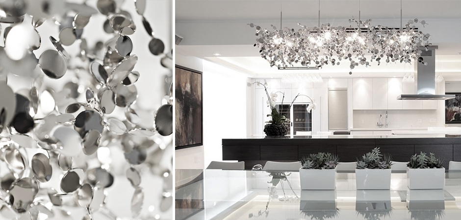 Люстра Tezani Argent Suspension Linear By Imperiumloft