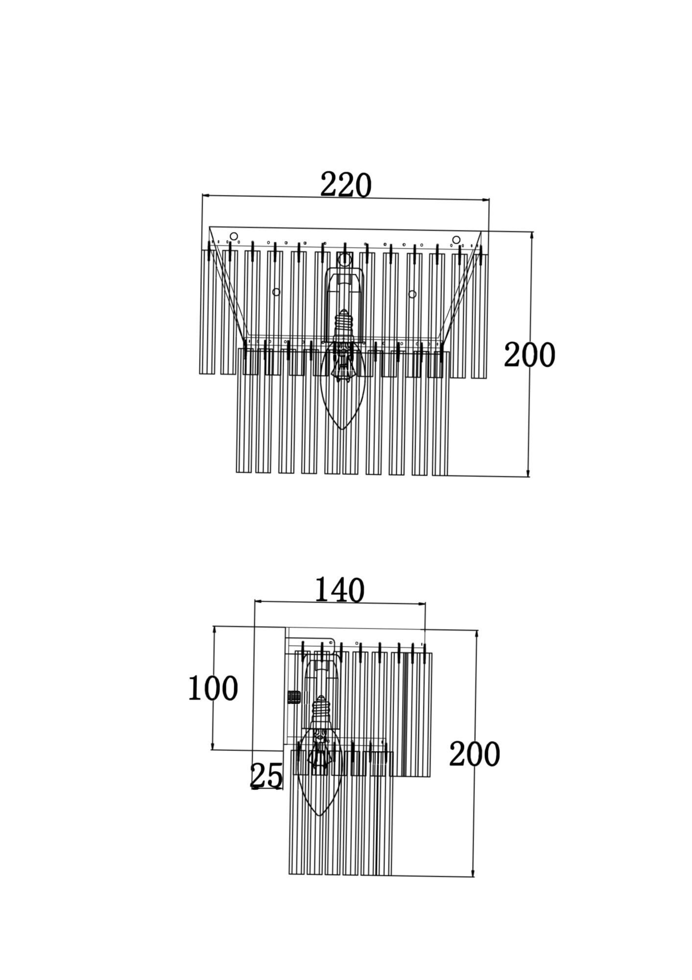 Бра Maytoni MOD093WL-01CH