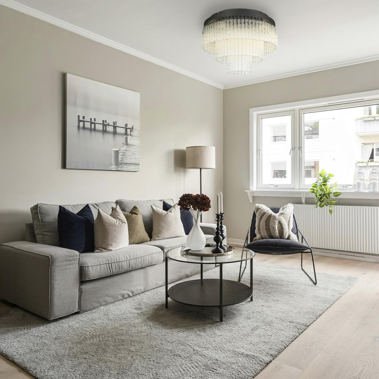 Люстра потолочная Lumion 6576/11CR