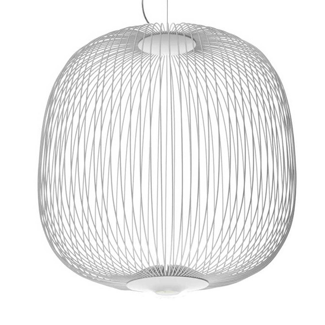 Подвесной светильник SPOKES D70 White by ImperiumLoft