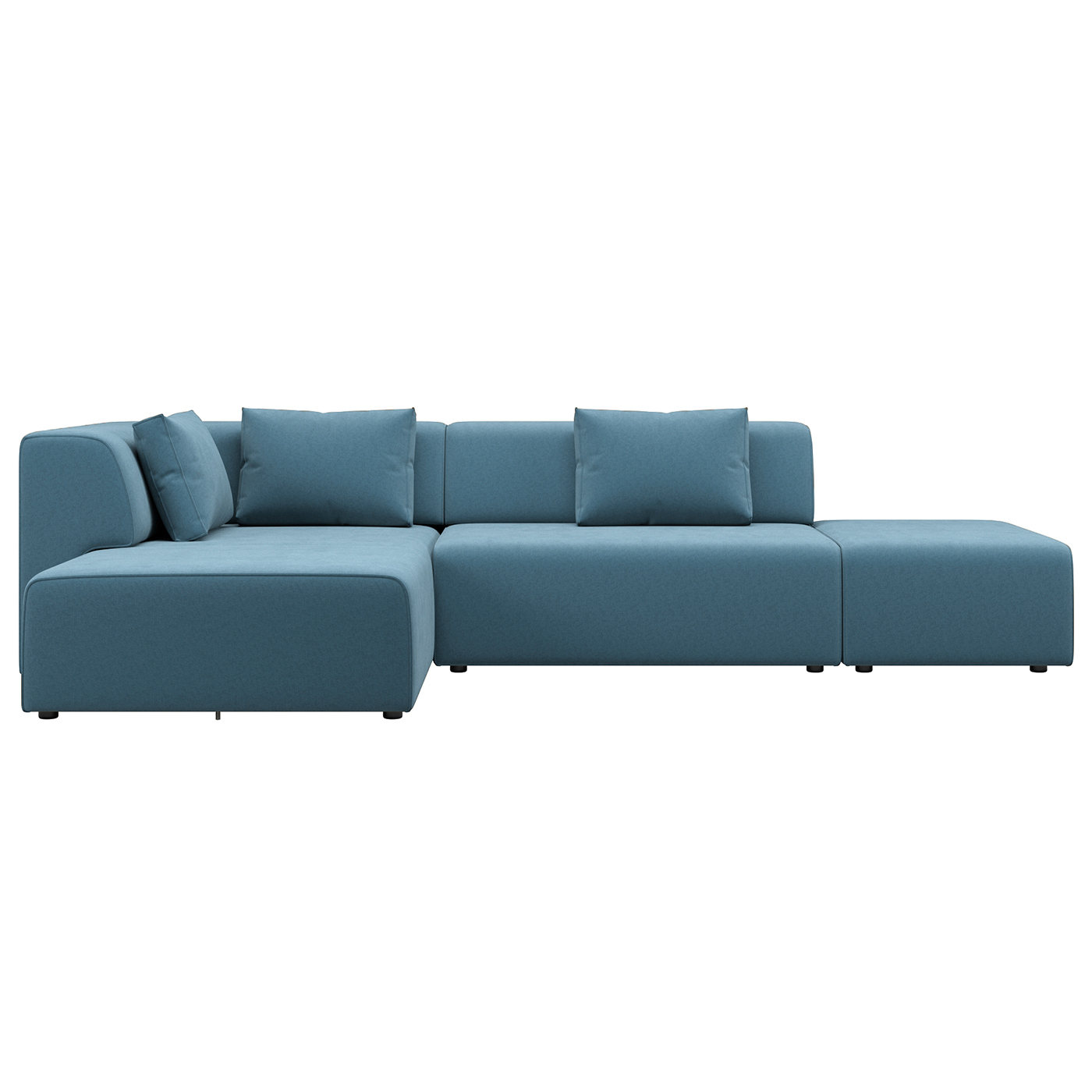 Диван угловой Ткань Микровелюр KARE Industrial K00387