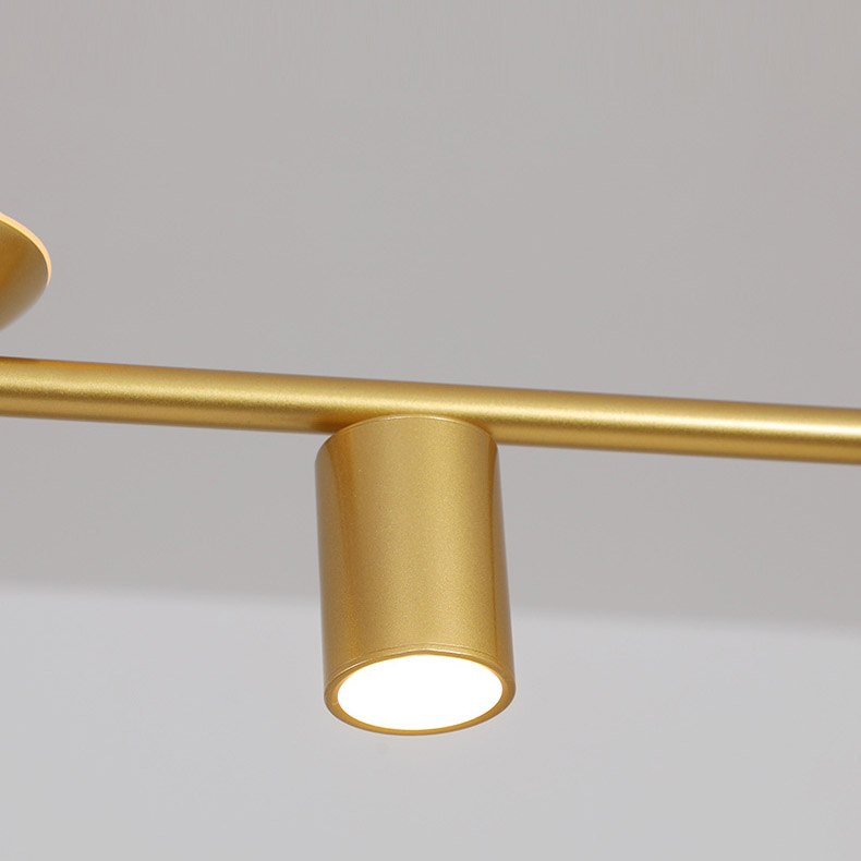 Подвесной светильник HETLEY L100 Gold Black by ImperiumLoft